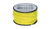Atwood Rope Micro Cord 125 ft Neon Yellow Braided Cord